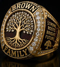 Family Ring Tree Design